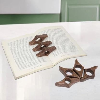 Walnut Thumb Page Holder