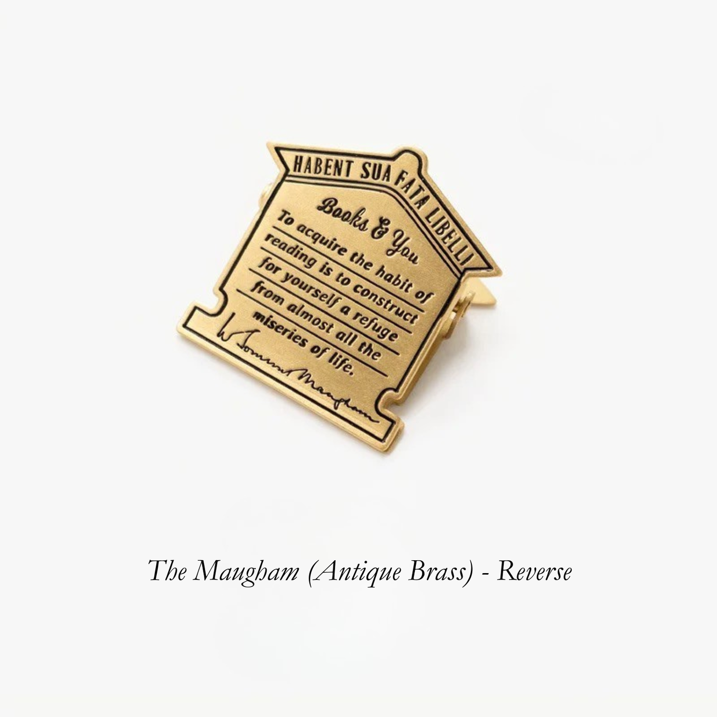 Vintage Brass Book Clips