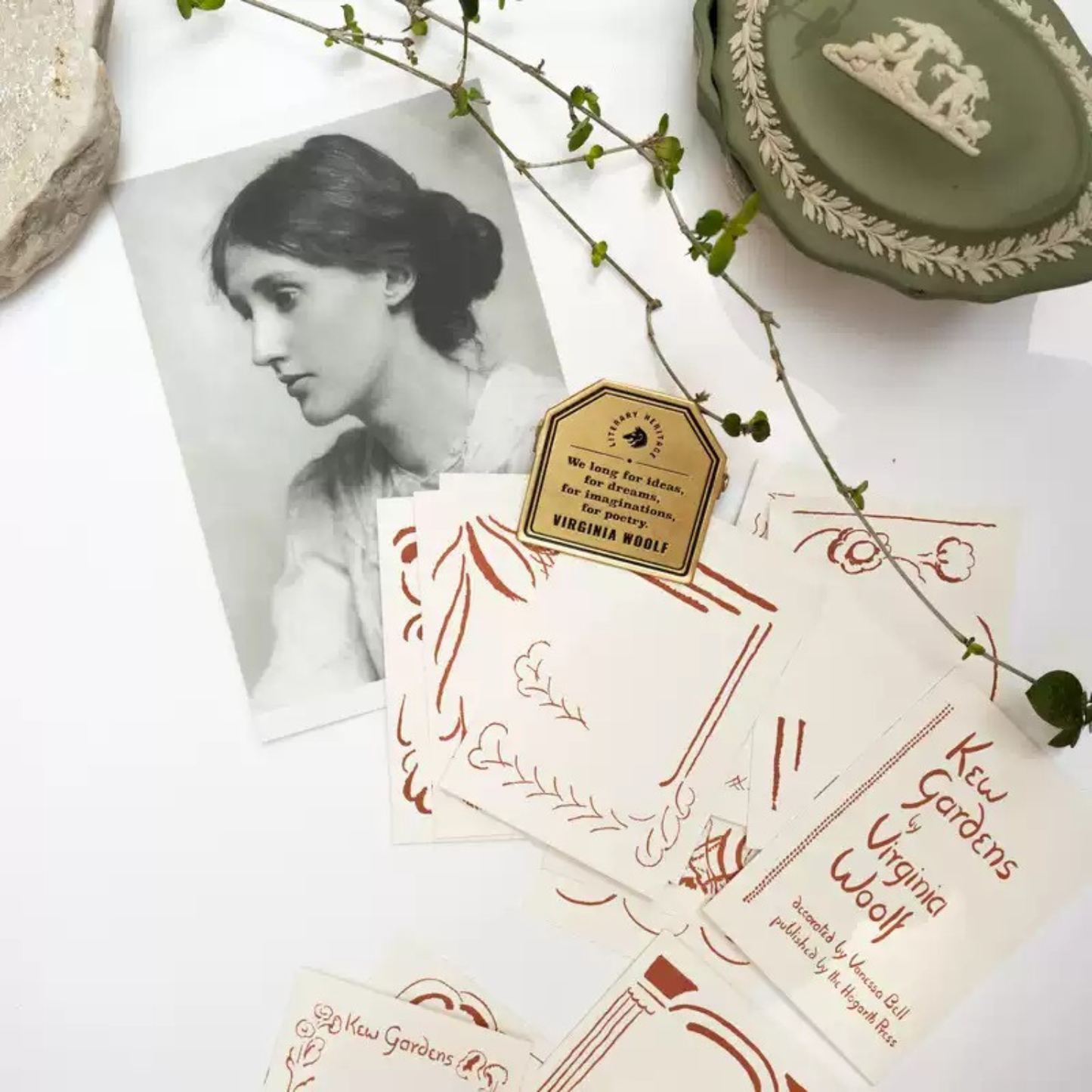 Vintage Brass Book Clips