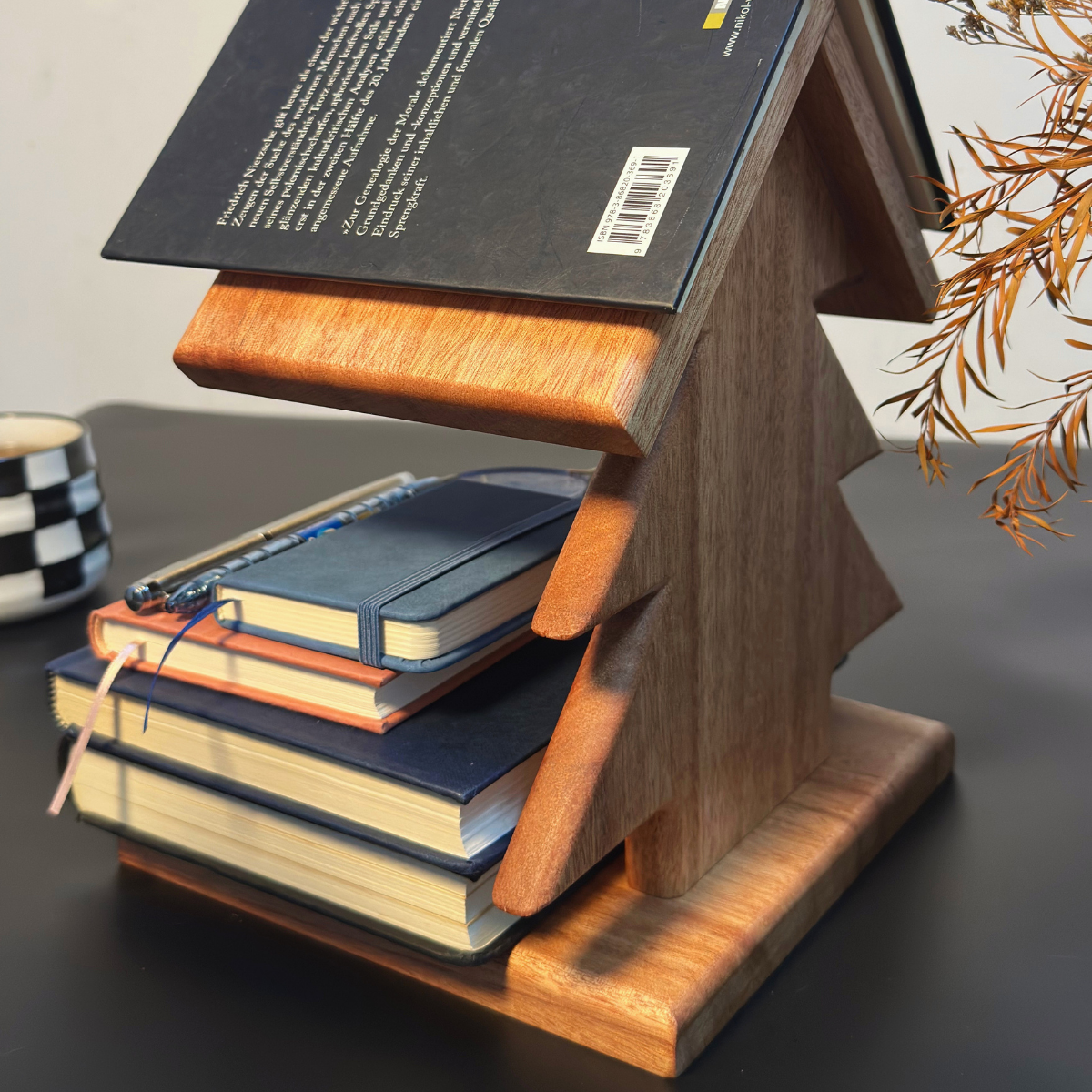 Tree House Wooden Book Stand