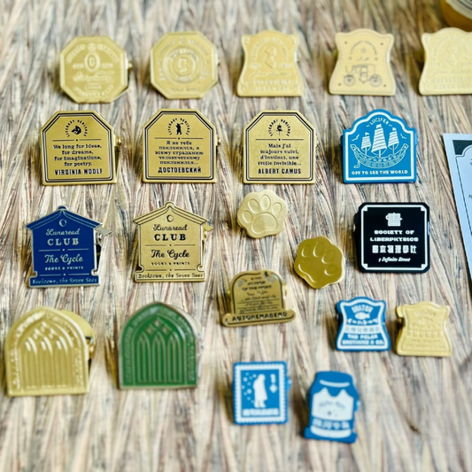 Vintage Brass Book Clips