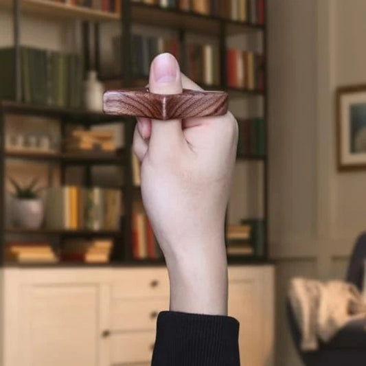 Walnut Thumb Page Holder